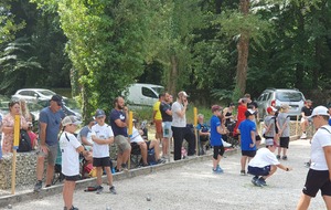 JEUNES PARTICIPANTS EN PLEINE PARTIE